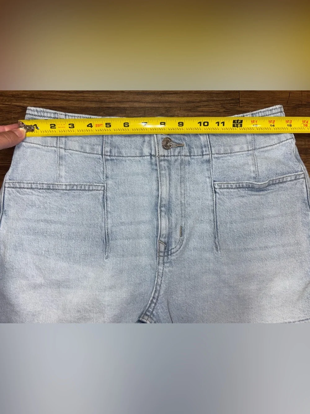 M. Jeans by Maurices High Rise A-Line Shortie Shorts Size 10